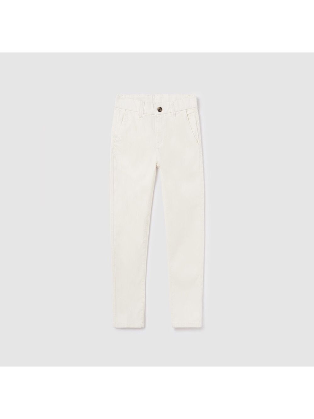 Mayoral Kids Cream Casual Pants